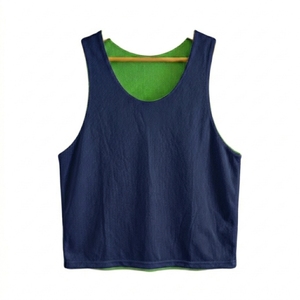 Unisex Adult <b>Mesh</b> Sleeveless Sports Jerseys Breathable Quick Dry Scoop Neck Custom Team Name Four-Way Stretch Basketball Soccer - Product Image 3