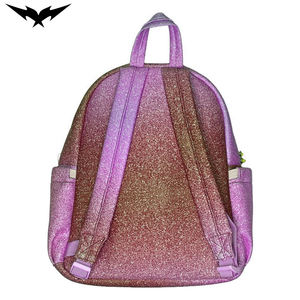 Mini sac à dos scolaire brillant imperméable pour enfants, sac à dos scolaire de haute qualité, sac de cheerleading tendance, logo d'équipe personnalisé, fermeture à glissière - Product Image 4