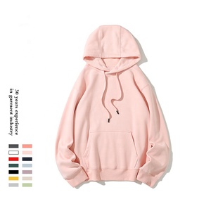 Sweat-shirt à capuche en laine naturelle pour femme, pull-over Long tricoté, chaud, ample - Product Image 4