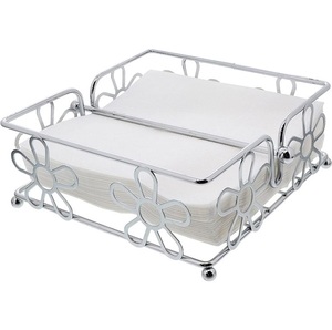 Artistic Decorative Handmade Eco-Friendly Metal Luxury Napkin <b>Holder</b> & <b>Tissue</b> Rack for Home <b>Kitchen</b> Dining Room and Party Setup - Product Image 1