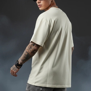 เสื้อยืดออกกำลังกายลำลอง ดีไซน์สีพื้นสดใส พิมพ์ลายทั้งตัว ไม่ซีดจาง ผ้าทอ 220 กรัม โลโก้ติดด้านหน้า - Product Image 3