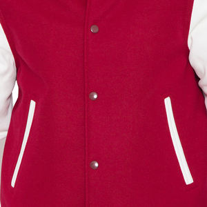 Veste universitaire en toile pour hommes, personnalisable, avec logo sur le devant, imperméable, pour acheteurs en gros - Product Image 6