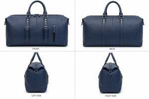 Unisex High Quality Customize Leather Duffle <b>Bag</b> Large Capacity Shoe Compartment With Customize Logo and Customize Storage Space - Product Image 2