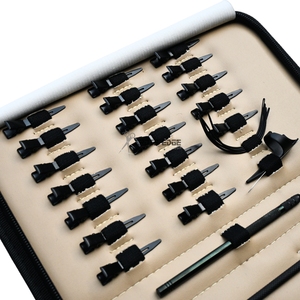 Kit de Herramientas para Extensiones de Cabello Todo en Uno, Alicates de Tres Orificios para Nano Beads, Herramienta de Gancho y Bucle para Remover Microbeads, Uso Profesional en Salón - Product Image 3