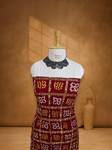 Costume Bandhani en pur tissu Gajji, fait main pour les collections ethniques de créateurs - Product Image 5