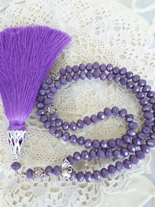 Rosario Musulmán Personalizable de Resina Ámbar de 10 mm, Cuentas de Oración, Ecológico, Hecho a Mano, Decoración Religiosa para el Hogar - Product Image 5