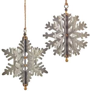 Adorno Navideño de Metal con Forma de Estrella, Decoración Tradicional Artesanal con Campanas - Product Image 4