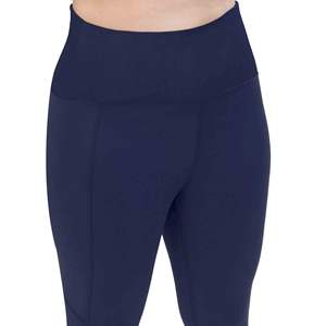 Leggings Azules Clásicos, Último Estilo, Cintura Elástica, Leggings de Yoga para Mujer, Ropa Deportiva de Moda, Precio Razonable, Hecho en Pakistán - Product Image 4