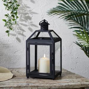 Farol Colgante Popular de Hierro y Acero Inoxidable con Acabado Negro, Duradero y Ecológico para Interiores, Día de San Valentín - Product Image 3