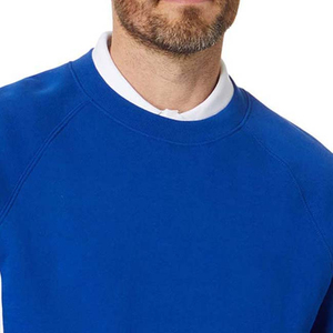 Eco-friendly Streetwear Style Solid Color Men <b>Pullover</b> Sweatshirt Winter Warm Long Sleeve Men Sweatshirt Quick Dry - Product Image 3
