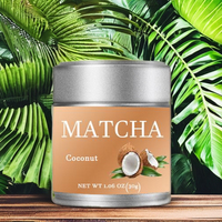 Poudre de Matcha Coco OEM/ODM de Qualité Cérémoniale 30g Matcha Coco