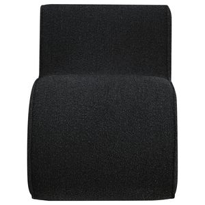 Sedia Austin Senza Braccioli con Rivestimento in Bouclé Antracite, Elegante Arredamento per Soggiorno - Product Image 4