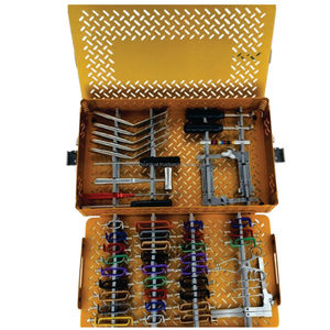 Sistema de Retractores Cervicales Shadow Line de Alta Calidad Medtrust, Instrumentos para Cirugía de Columna, Juego Completo de 80 Piezas para Cirugía Ortopédica - Product Image 1