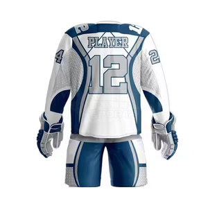 Tenue de hockey sur glace à faible MOQ pour équipes, uniforme d'entraînement de hockey sur glace pour jeunes, uniforme de hockey sur glace très vendu - Product Image 5