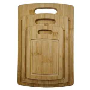 Ensemble de planches à découper en bois d'acacia de haute qualité, logo gravé, durable, réutilisable, emballage personnalisé pour restaurant - Product Image 4