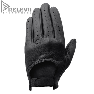 Gants en cuir véritable de qualité supérieure, unisexes, doux, confortables, respirants, logo personnalisé sur le devant et le dos, disponibles dans toutes les couleurs, toutes saisons - Product Image 3