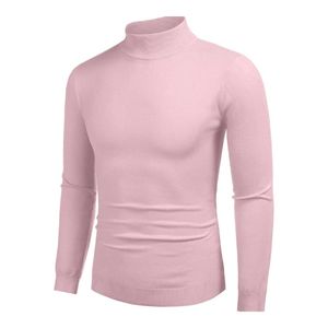 <b>Men's</b> <b>Pink</b> Stand Collar Winter Sweatshirt Custom Regular Fit Long Sleeve Pullover Digital Printing Clean Casual Everyday Style - Product Image 3