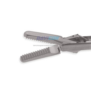 คีม-สแตนเลส แบบใช้มือ ปลายตรง ขนาด 2.8 มม. ปลายหยัก ด้ามยาว 5 มม. ความยาวใช้งาน 6.75 นิ้ว (17 ซม.) ด้ามจับแบบบีบ 11.75 นิ้ว - Product Image 6