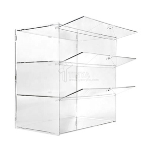 Samto Displays Vitrina de pastelería de 3 niveles Estante de pan Acrílico Panadería Pastelería Vitrina de panadería moderna Vitrina de panadería - Product Image 1