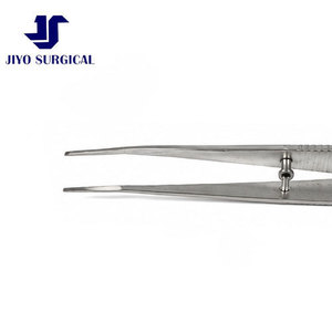 Pinzas Barraquer Reutilizables de Acero Inoxidable Jiyo Surgical Co. BC-7654, 4 3/8 Pulgadas, Ligeramente Anguladas, 6.0mm, Puntas Lisas y Planas - Product Image 5