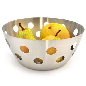 Cuenco galvanizado de estilo granja, utensilio de cocina esencial de alta demanda, tazón de almacenamiento de frutas De diseño versátil - Product Image 3