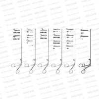 Ensemble microchirurgical de phonochirurgie WSO : Laryngoscopes Kleinsasser Rudert, micro-pinces, ciseaux et couteaux manuels en acier inoxydable allemand