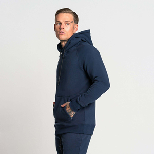 Sweat à capuche décontracté pour homme, style basique, tissu doublé en polaire doux, capuche à cordon réglable, manches longues, poche avant, confortable - Product Image 4