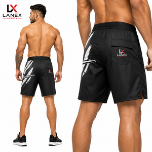Custom <b>Men</b>’s Weightlifting Graphic Board Shorts Quick Dry Gym Fitness Swim <b>Trunks</b> 4-Way Stretch Beachwear Water Sports OEM ODM - Product Image 4