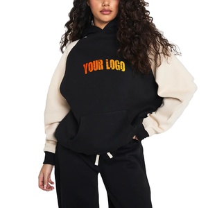 Sweat-shirts pour femmes de qualité supérieure OEM, 100% coton, vêtements décontractés d'hiver, poids lourd 480GSM, logo imprimé en 3D personnalisé, sweat-shirt pour femmes - Product Image 1