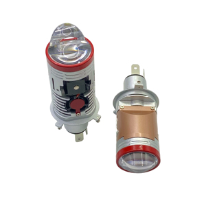 Phare <span class=keywords><strong>de</strong></span> voiture M9C H4 à <span class=keywords><strong>LED</strong></span> avec lentille <span class=keywords><strong>de</strong></span> projecteur, conception à solénoï<span class=keywords><strong>de</strong></span>, installation externe et interne, faisceau bas 38W, faisceau haut 48W - Product Image 4