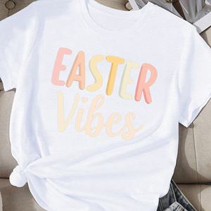 เสื้อยืดสตรี Comfit ลายอีสเตอร์ Vibes - Product Image 3