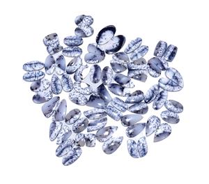 Dendrite โอปอลควอทซ์อาเกต Cabochon คู่พลอย Cabochon คุณภาพสูงสำหรับเครื่องประดับอัญมณีในราคาโรงงานสำหรับต่างหู - Product Image 2