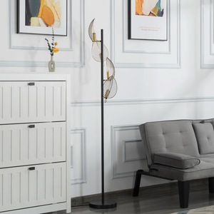 Lampe sur pied en bois de style scandinave avec une lumière douce pour une ambiance relaxante - Product Image 2