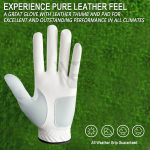 Guante de Golf para Mujer con Sistema de Agarre Mejorado, Material Fresco y Cómodo de Poliéster y Cuero, Logotipo Personalizado, Elegante y de Calidad - Product Image 3