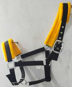 Harnais de cheval imperméable en PP de couleur personnalisée de qualité supérieure, rembourrage en polaire doux, collier réglable, équitation, entraînement, écurie - Product Image 3