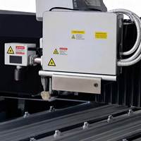Machine de sablage de verre en promotion : Perçage sans bavures, finition givrée uniforme, économe en énergie