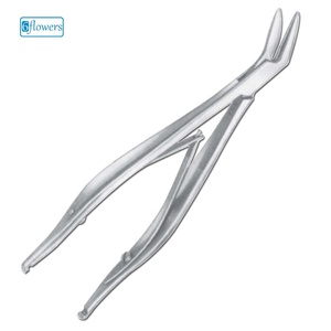 Forceps chirurgical Mod.Michel, instrument manuel en acier inoxydable, certifié CE Classe I ISO 2015 F5-339 12cm pour opération chirurgicale - Product Image 1