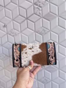 Nueva Cartera de Cuero con Grabado a Mano 2026, Cartera de Cuero Vacuno con Estilo, Cartera de Cuero Occidental Multiusos - Product Image 4