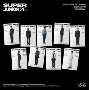สมูปเปอร์จูเนียร์25 โฟโต้บุ๊ค เวอร์ชั่น Best อัลบั้มเคป๊อปของแท้จากเกาหลี BW-213 สำหรับทุกวัย  ปกพลาสติก - Product Image 1