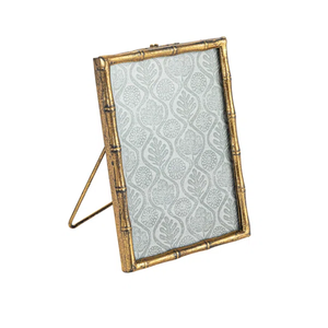 Minimalist Brass Border Glass <b>Photo</b> <b>Frame</b> Modern Standing Metal Picture <b>Frame</b> for Home & Office Decoration - Product Image 5