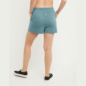 Pantalones Cortos Deportivos Casuales para Mujer, de Felpa Francesa, Cintura Alta, Suaves, Transpirables, de Secado Rápido, Ecológicos, con Tecnología de Control de Humedad, Servicio OEM - Product Image 3