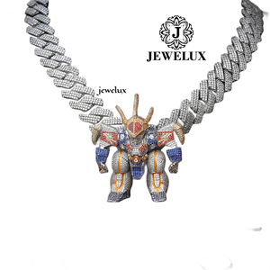 จี้รูปสัตว์ JEWELUX เงินแท้ 925 ประดับคริสตัลสไตล์ฮิปฮอป เหมาะสำหรับทุกเพศทุกวัย สวมใส่ได้ทุกวัน ผลิตจากอินเดีย - Product Image 4