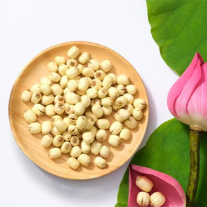 Precio de fábrica, mejor calidad para bebidas de té que se mezclan con agua. Semillas de loto secas enteras extremadamente ricas en nutrientes. Semillas de loto crudas. - Product Image 1