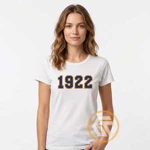 เสื้อยืดชมรมนักศึกษาหญิง GREEK TREASURES Sigma Gamma Rho ขายส่ง ผ้าฝ้าย 100% คอกลม ปักลาย ระบายอากาศได้ดี เหมาะสำหรับฤดูร้อน สวมใส่สบาย - Product Image 2