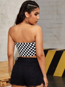 Débardeur élégant et ajusté pour femme, idéal pour la mode estivale, les tenues décontractées et les looks superposés - Product Image 6