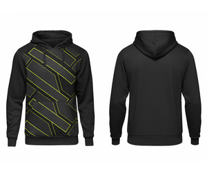 Hoodie personnalisé à sublimation – Mode streetwear – Hoodie personnalisé pour équipe – Veste à capuche pour hommes, femmes et jeunes – Vêtements de sport - Product Image 6