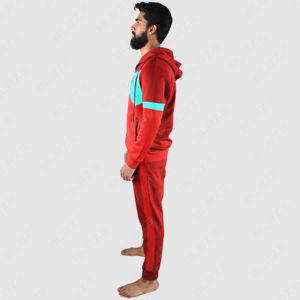 New Premium Wear Zipper up Contrast Color Training Jogging Outdoor Nylon Tracksuit Men Sportswear Windbreaker Men's Tracksuit - Product Image 5