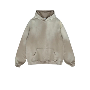 High Quality Cotton Oversize Hoodie <b>Thick</b> <b>Fleece</b> Drop Shoulder Plain Blank Custom French Terry Men Hoodies - Product Image 6