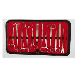 Kit d'instruments de pratique de suture chirurgicale professionnel en acier inoxydable de 13 pièces pour étudiants en médecine, chirurgie plastique - Product Image 1