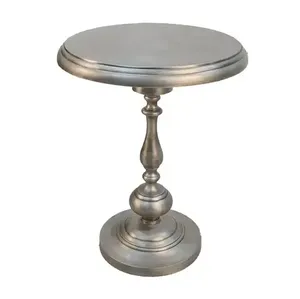 Mesa Auxiliar Metálica de Diseño Moderno con Tapa Cuadrada, Muebles de Lujo para el Hogar y Cafeterías, Decoración para Sala de Estar, Mesa de Centro en Oferta - Product Image 2